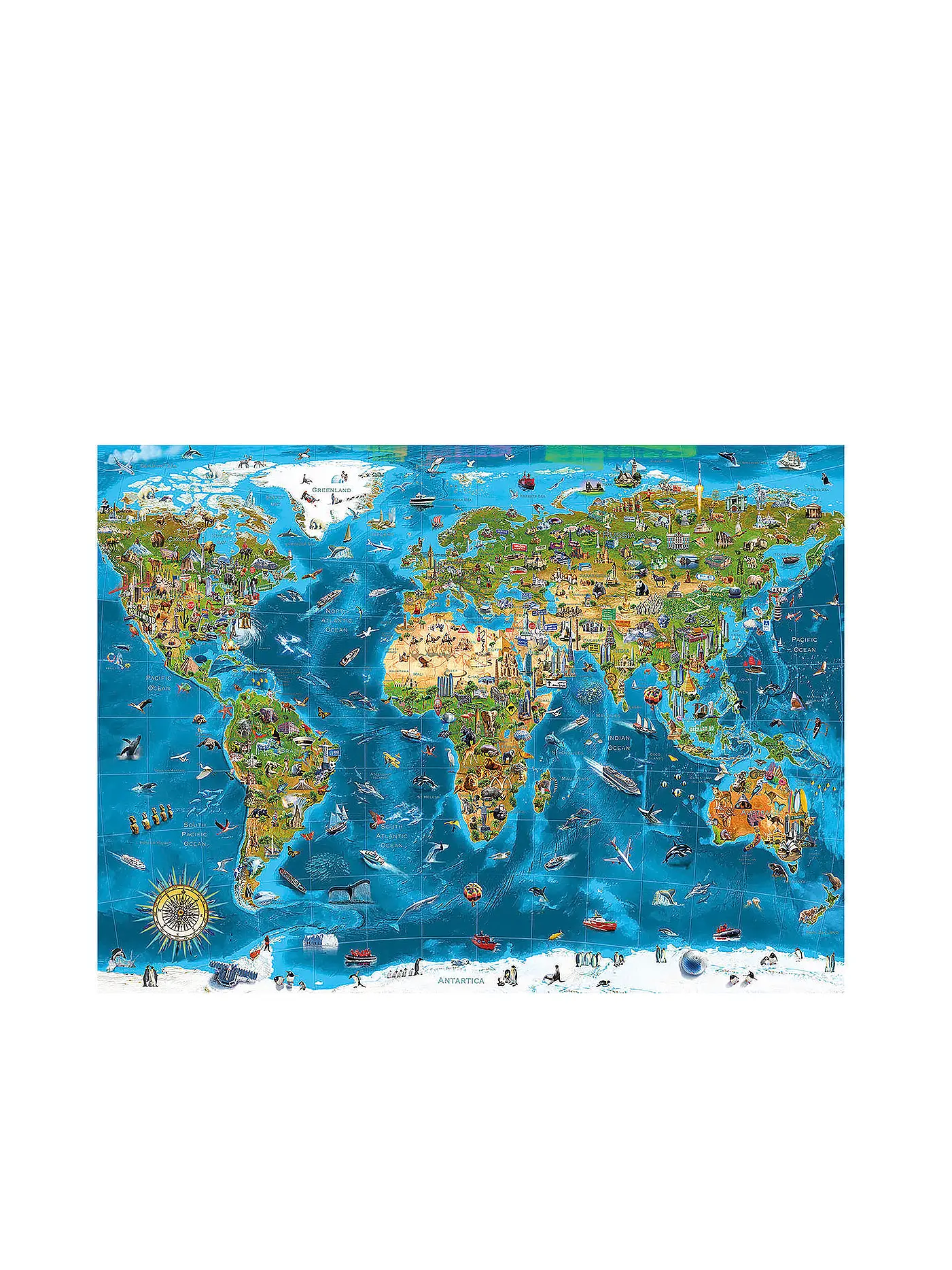 EDUCA | Weltwunder 12000 Teile Puzzle | 